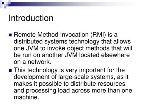 Image result for Remote Method Invocation Distributed Systems