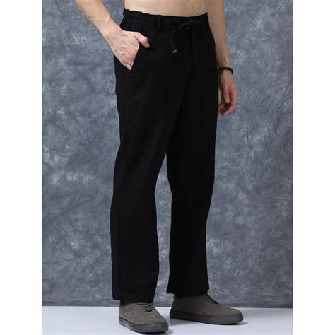Men Smart Fit Pleated Trousers