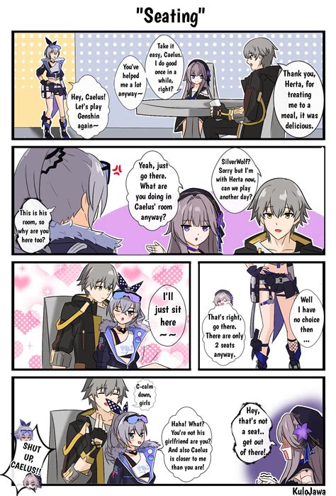 Pin de snowcrest fatalis en 📖 Star Rail Waifus Comic 💞 | Imágenes hilarantes, Dibujos animados ...