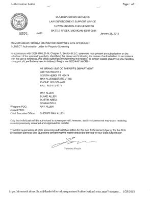 Fillable Online acluvt Authorization Letter Page 1 of - bacluvtorgb Fax ...