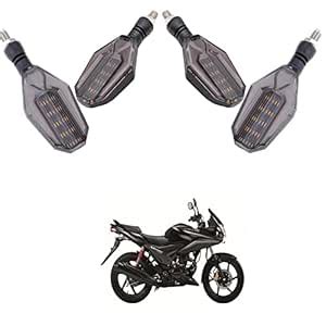 XZRTZ Motorcycle LED Turn Signals Long Short Turn Signal Indicator ...