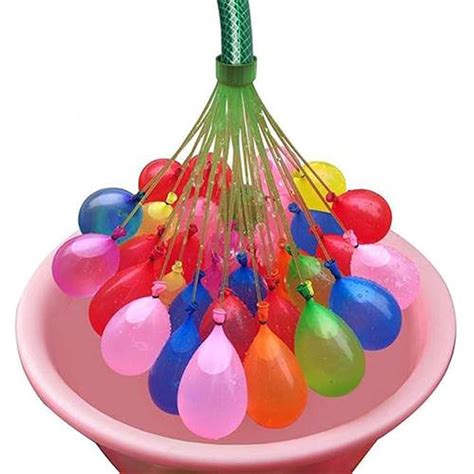 JDJDJDJD 555 Fast Filling Water Balloons, Children’s Outdoor Swimming ...