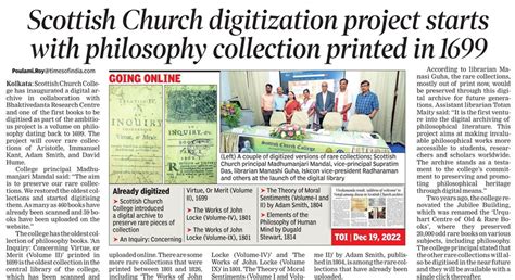 Media Corner - Scottish Church College | Kolkata