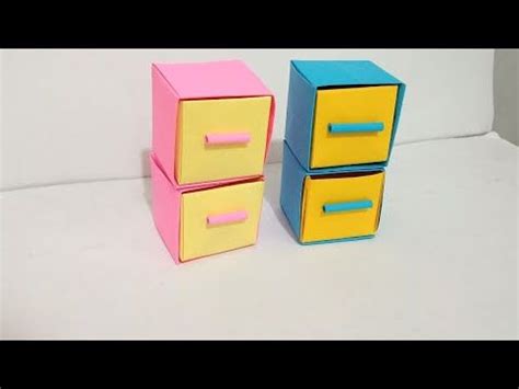 Image result for How to Make a Paper Drawer Box