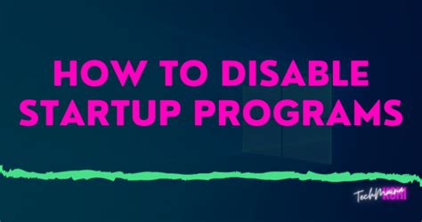 Image result for Disable Startup Programs