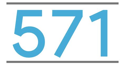QUE SIGNIFICA EL NÚMERO 571 - Significado de los Números