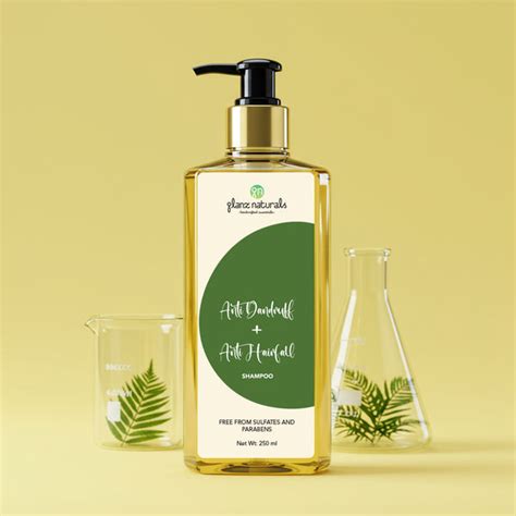 Anti dandruff +Anti hair fall shampoo for oily scalp -250 ml – Glanz ...