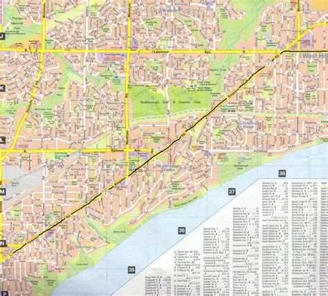 Street Map Kingston Ontario Canada