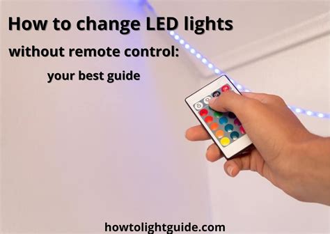 Image result for How to Change LED Lights without Remote