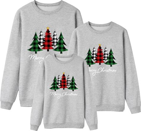 Sudaderas de Navidad a juego para la familia, casual, 2024, para ...