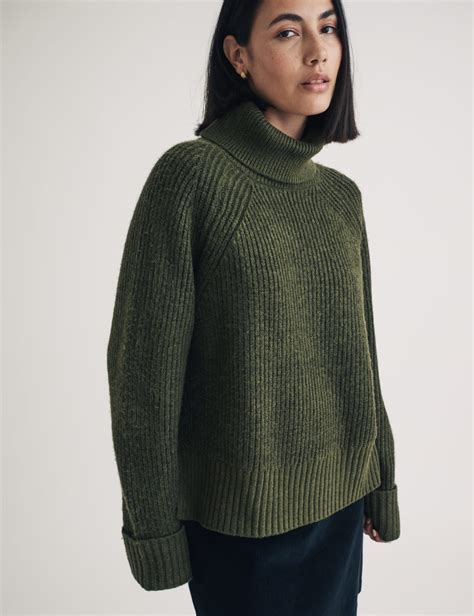 Women’s Roll-Neck Knitwear at M&S
