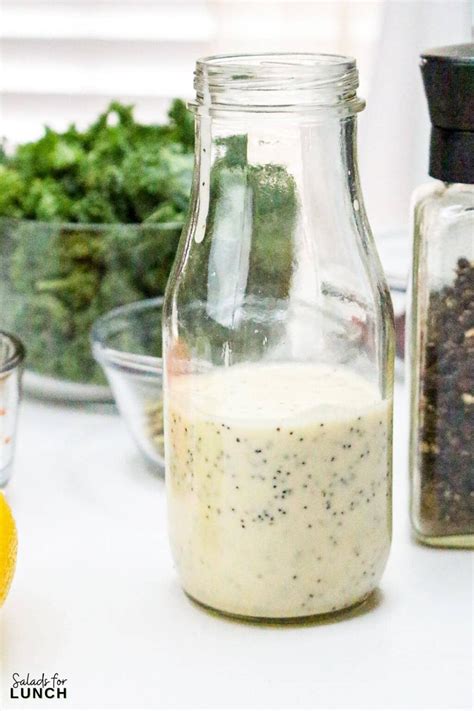 Sweet Kale Salad with Poppy Seed Dressing » Salads for Lunch