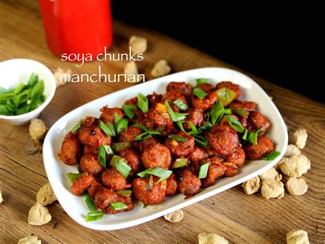 Soya Chunks Manchurian