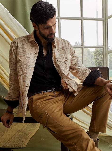 Andamen Pakke Obsidian Corduroy Shirt