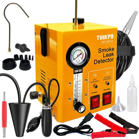 Amazon.com: Smoke Machine Automotive with Built-in Air Compressor, Professional Smoke Leak ...