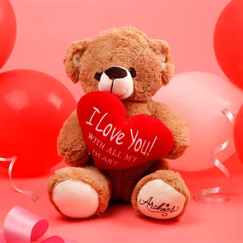 I Love You Quoted Teddy Bear