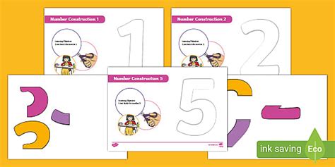 I Can Build Cards Free Download | Numbers 1-5 Craft Activity