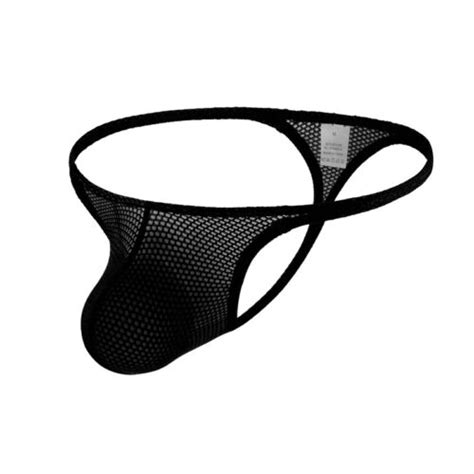 Buy Mens G-string Briefs Thong Bikini Underwear Sexy T Back Pouch ...