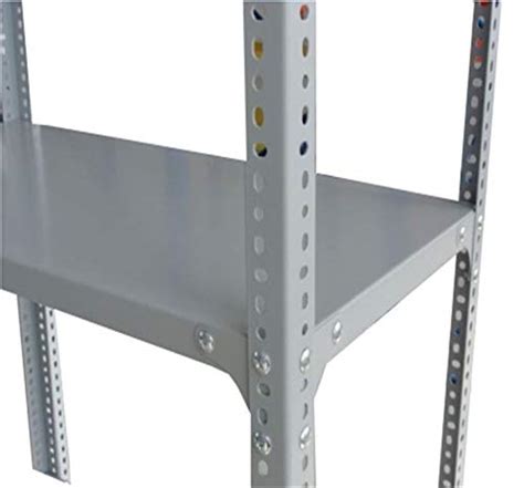 Supply Basics Slotted Angle Rack - 7 Shelves, 8 feet, Load Capacity ...