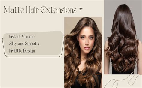 SkyHair BROWN WITH GOLDEN HIGHLIGHTS 6 Pieces 13 Clips Set PREMIUM ...