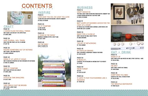 Image result for Magazine Table of Contents