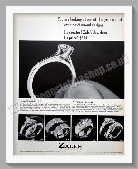 Zales Jewelers. Diamond Rings. Original Advert 1964 (ref AD300890 ...