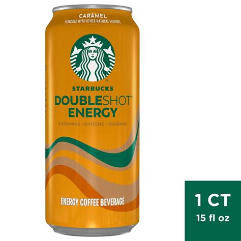 Starbucks Doubleshot Energy Caramel Coffee Drink - 15 fl oz Can ...