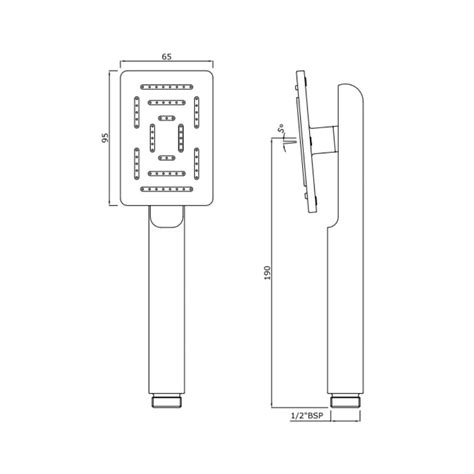 Jaquar Single Flow Hand Shower HSH-CHR-1657 - Chrome – bathkart.in