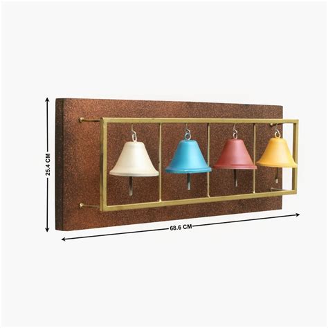 Buy VEDAS Mystical India Metal Bell Wall Accent from Vedas at just INR ...