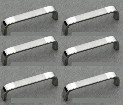 Menage Stainless Steel Oval D-Drawer/Cabinet Handles (6-inch) - Pack of ...