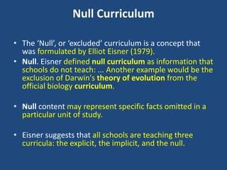 Null Curriculum Examples 的图像结果