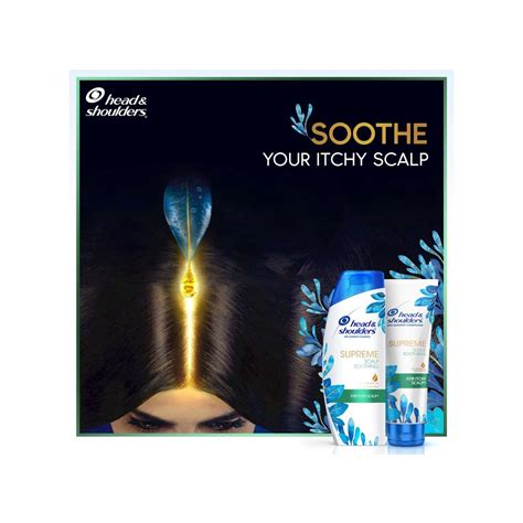 Buy HEAD & SHOULDERS SUPREME SCALP SOOTHING SHAMPOO - 180ML Online ...