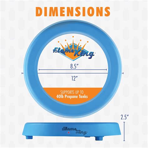 Smart Wireless Propane Tank Scale - Flame King