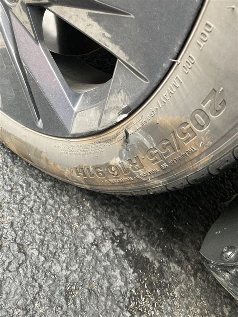 Time to replace tire now? I am seeing this crack in front tire. About ...