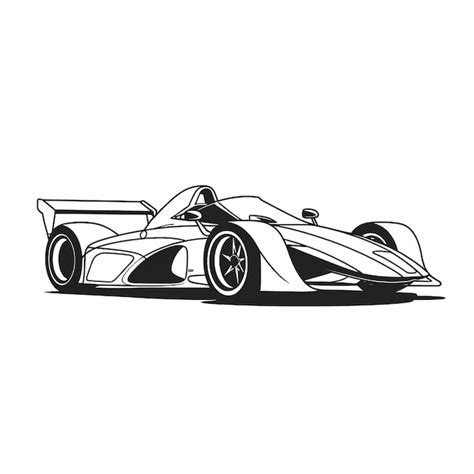 Racing Car Drawing 的图像结果
