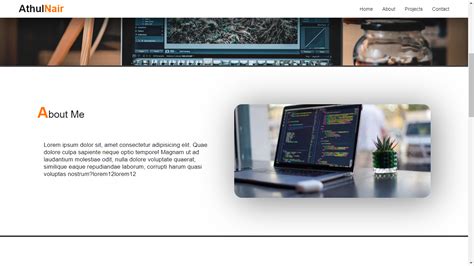 Image result for HTML/CSS Portfolio GitHub Code