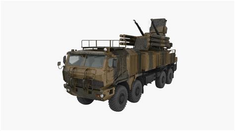 modelo 3d Pantsir missile system - TurboSquid 2015477