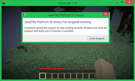 Image result for Minecraft Java Crash