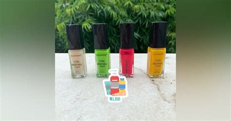 Buy Vegan, Chip-Free Nail Paints At Ellement Co Online | LBB