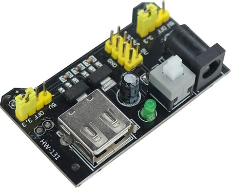 Electronic Spices MB-102 3.3V/5V Breadboard Power Supply Module ...
