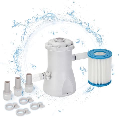 Fengind 800 Gallons Above Ground Pool Filter Pump, Easy India | Ubuy
