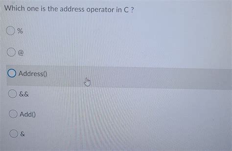 Image result for Address of Operator Examples in C Language