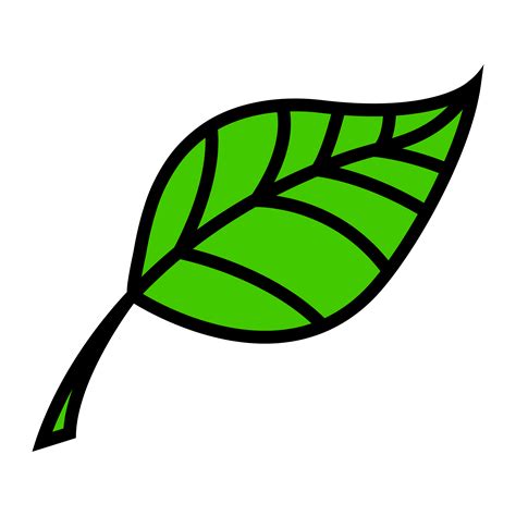 Green leaf vector icon 552191 Vector Art at Vecteezy