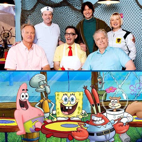 The voices actors behind the show. : r/spongebob