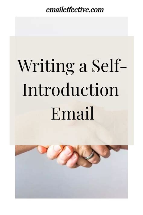 Image result for Self Introduction Email Template