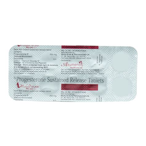 Michelle SR 200 Tablet | Uses, Side Effects, Price | Apollo Pharmacy