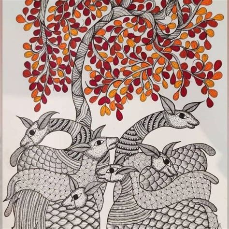 Buy Gond Art Online In India - Etsy India