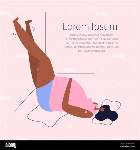 The pregnancy woman relax, elevating feet to reduce swelling. New mom ...