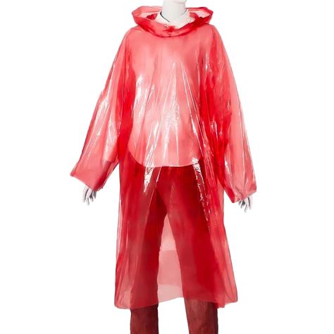 Allextreme Poncho Raincoat with Hood Reusable Water Resistant Barsaati ...