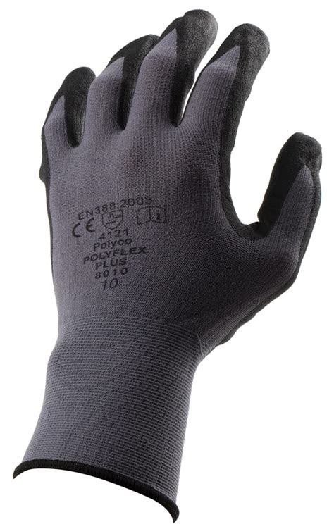 8010 Polyco Healthline | Polyco Healthline Polyflex Plus Grey Nitrile ...